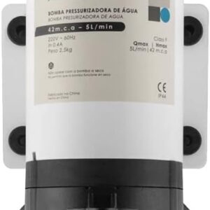 Pressurizador de Água para Geladeira e Lavadora 220V