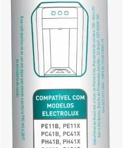 Hidrofiltros - Refil HF-ELX 30/40 Compatível com Purificadores Electrolux Modelos PE11X, PE11B, PA21G, PA26G, PA31G, PC41X, PC41X,PH41B, PH41X