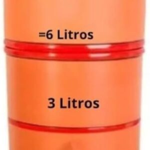 Filtro de Barro Santo Antônio 6Litros (3l+3l): Conjunto Completo + Bóia