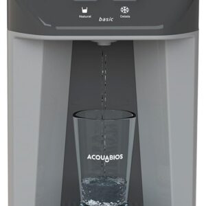 ACQUABIOS PURIFICADOR DE ÁGUA BASIC - BACTERIOLÓGICO/BIVOLT/CINZA