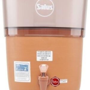 Filtro De Barro E Acrilico P/Água 4 Litros 1 Vela (Com Prata) Salus