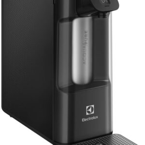 Purificador Electrolux de Água Gelada Fria e Natural Elétrico Compacto Eletronico placa Filtro refil 6 meses ou 3000l Painel Touch Bivolt Preto PE12P