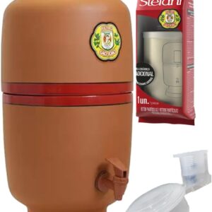 Filtro de Barro São João Tradicional Produto Nacional 4 LITROS - 1 Vela + 1 boia +1 torneira