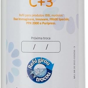 Filtro IBBL C+3 para Purificador de Água, Branco