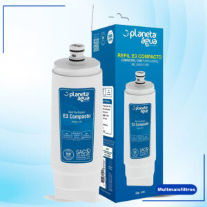 Refil E3 Compacto Planeta Água Branco Pequeno