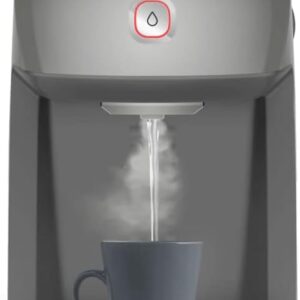 Purificador de Água Quente 800ml Gelada 2,4L Fria e Natural Motor Compressor controle de temperatura reservatorio de 3,3L total Alerta troca de Filtro refil 6 meses ou 3000l Cinza PH41X 220V