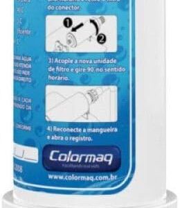 Kit 2 Refil Filtro Purificador Colormaq Original Girou Trocou Carvão Ativado