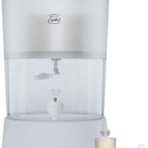 Filtro Purificador de Água Stéfani Cristal 6 Litros Transparente, Compacto e Moderno