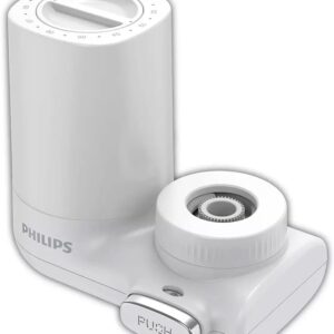 Philips Purificador de Água para Torneira AWP3703 Branco, 2 modos para seleção; Lembrete de substituição do filtro; Instalação com um clique; Filtro X-Guard