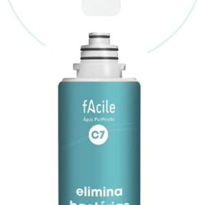 Hidrofiltros - Refil Para Purificador De Água Facile C7 Elimina até 99,9% das Bactérias