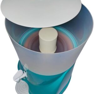 Bebedouro para Agua Filtro de Agua com Base de Barro(Preto)
