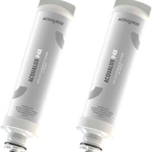 Kit 2 Refil Filtro Acquabios Compatível Para Purificadores Electrolux Acqua Pure 4X PE12A PE12B PE12G PE12V PAPPCA50