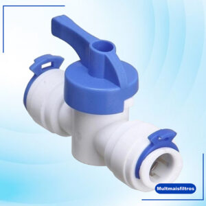 Registro engate rápido para purificadores de mangueira 1/4