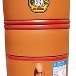 Filtro De Barro 3 Litros - Total 6l + 1 Vela, Boia, Torneira