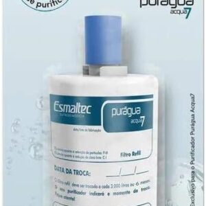 Refil/Filtro para Purificador de Água Purágua Acqua7 - Esmaltec
