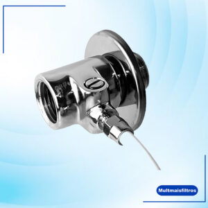 Adaptador C/Regulador Para Filtro De Água De 1/2 Saída 1/4 6mm