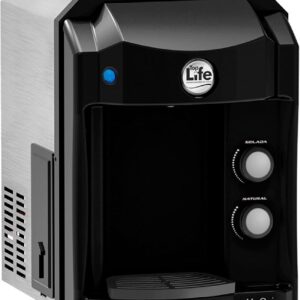 Filtro Purificador de Água Alcalina New Oxi He Inox Escovado 220v Top Life