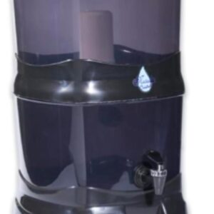 Filtro de Água Natalia Cristal, 14 Litros, Acrílico, Carvão Ativado, Boia, Vela