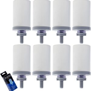 Elite Kit 08 Velas de Purificação de Água com Carvão Ativado - Filtro de Água