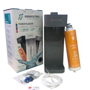 Purificador de agua retira cloro c3 cinza