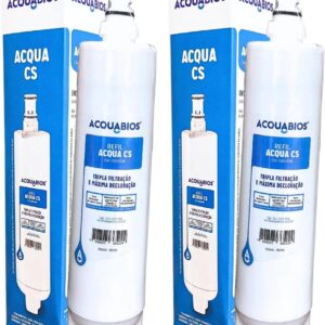Kit 2 Refil de Filtro Agua Consul Facilite Cs Compativel Purificador Cpc30 Cpc31 Cpb34 Cpb35 Cpb36 Bateria Não Inclusa