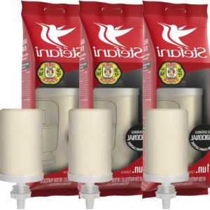 Kit 3 Velas São João Tradicional Para Filtro De Barro Produto Nacional