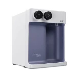 Purificador de Água Natural, Gelada e Alcalina - Branco com Cinza - GIOM